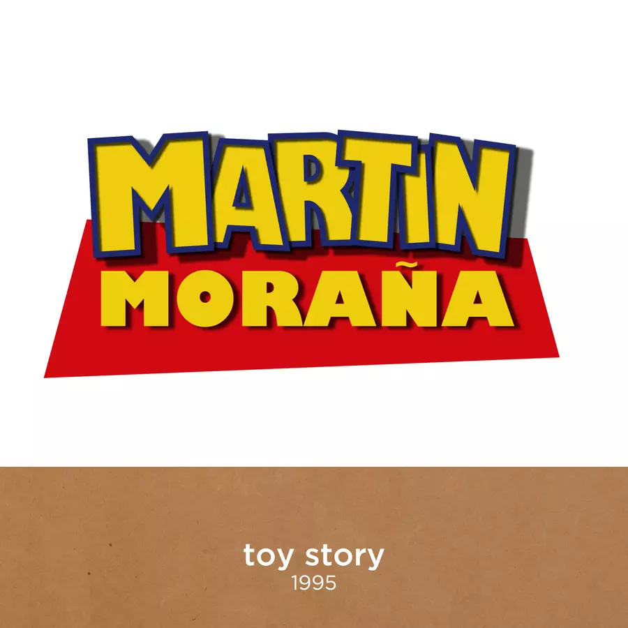 Martin in the style of Toy Story 1