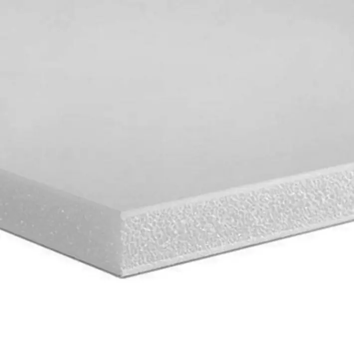 5mm White foamboard panel edge