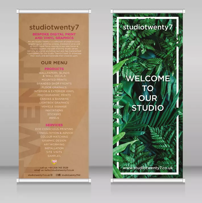 Rollerbanner examples