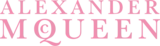 Alexander McQueen Pink Logo