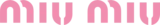 Miu Miu Pink Logo